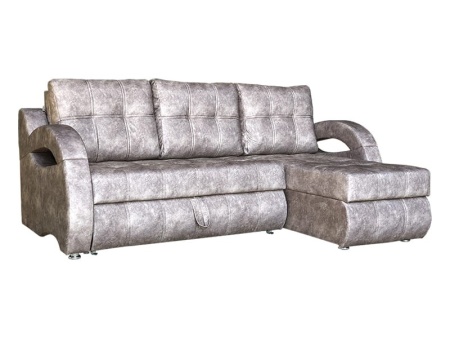 Диван угловой Камертон (1,3х0,65/3 подушки)