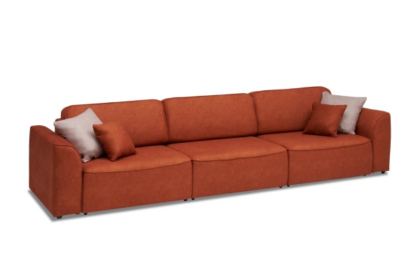 Диван еврокнижка Имир MAX SE оранжевый