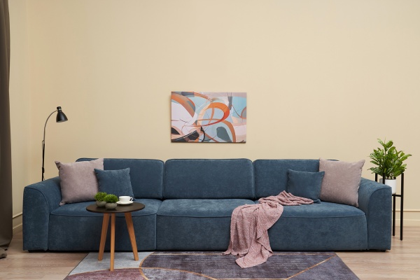 Диван еврокнижка Имир MAX SE синий