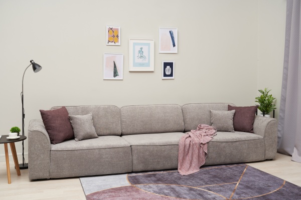 Диван еврокнижка Имир MAX SE темно-бежевый