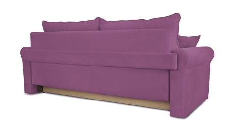 Диван «Синди» (Maserati 18 (велюр) фиолетовый)/Д-2400х Ш-1140х В-860мм