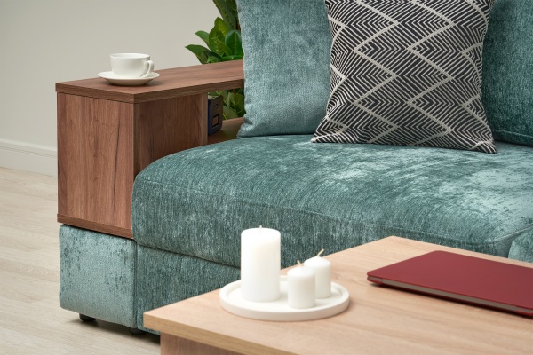 Диван пантограф Рон MODOOL MAX с баром бирюзовый