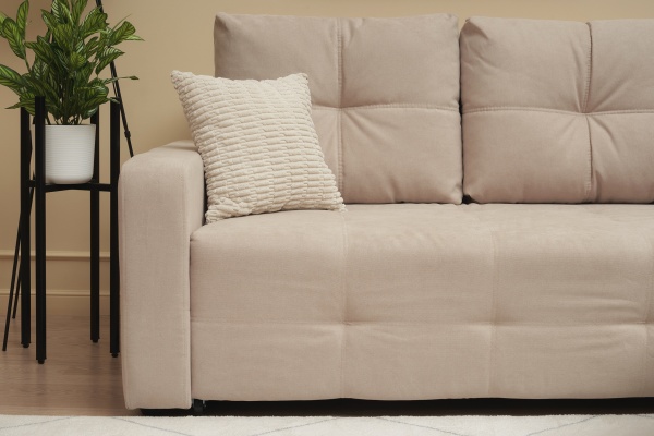 Диван выкатной Калипсо compact шенилл бежевый