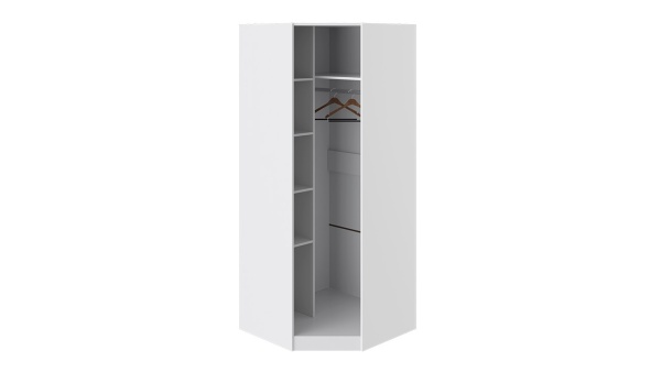 Шкаф угловой с 1-й зеркальной левой дверью «Наоми» СМ-208.07.07 L