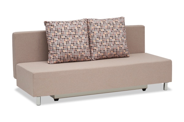 Диван еврокнижка Этно лайт бежевый / принт мозаика