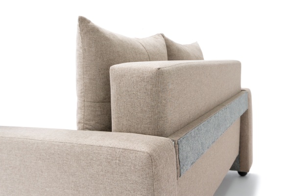 Диван Бруно рогожка бежевая