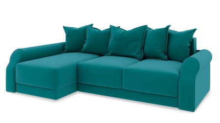 Диван Угловой Люксор Т2 Разные Цвета/Д-2620 х Ш-1650 х В-830 мм