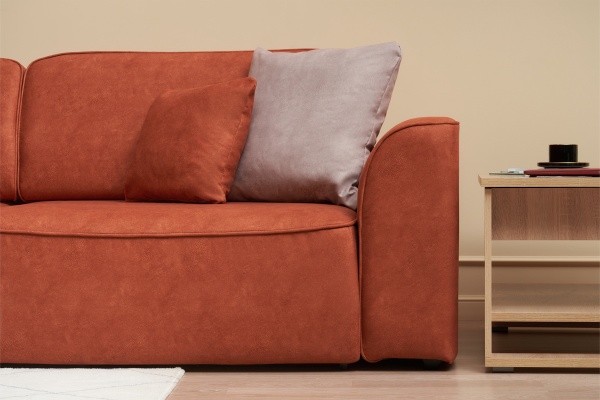 Диван еврокнижка Имир MAX SE оранжевый