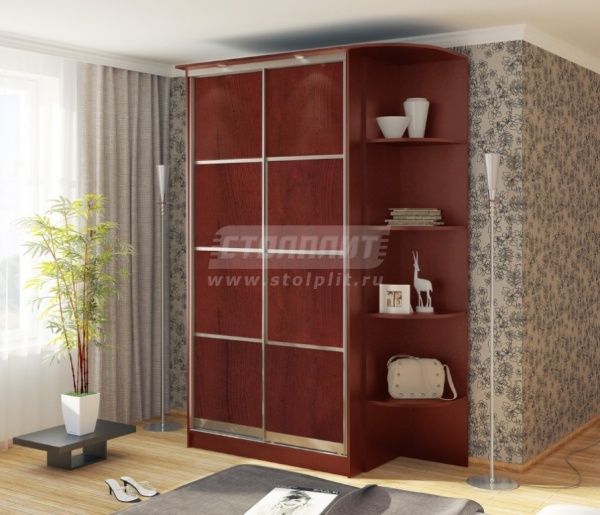 Шкаф 2-х дверный СБ-1103БП