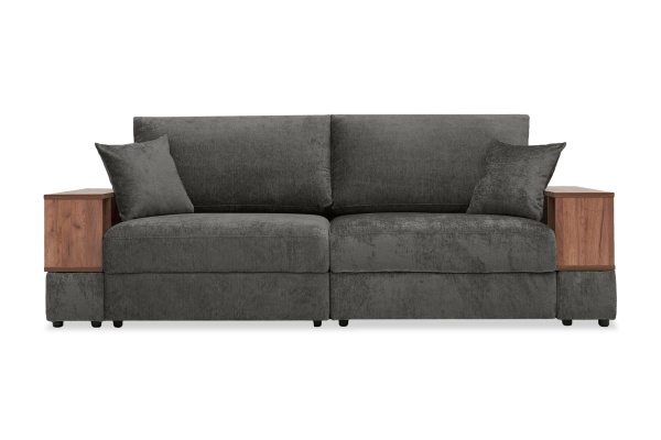 Диван пантограф Рон MODOOL с барами серый