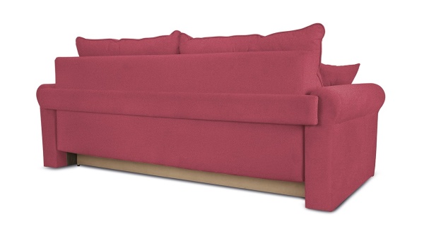 Диван «Синди» (Maserati 14 (велюр) бордовый)/Д-2400х Ш-1140х В-860мм