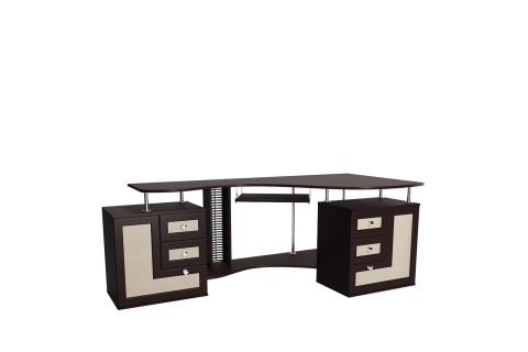 Компьютерный стол "Мебелайн-8" (угол справа)