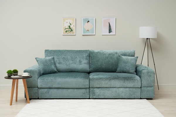 Диван Рон MODOOL бирюзовый