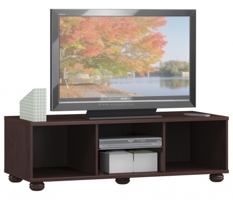 Тумба TV Верди Махагон/Ш-1350 X В-430 X Г-440 мм