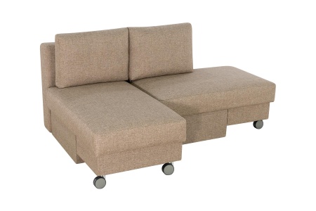 Диван трансформер Лира темно-бежевый