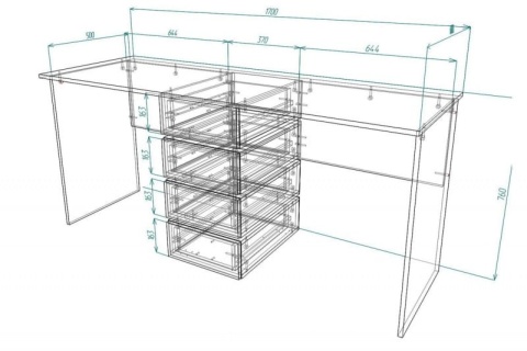 Письменный стол Мебелеф-19