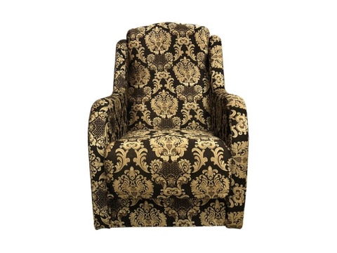 Кресло Дачное с тканевыми подлокотниками