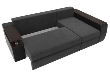 Диван Угловой Майами Ш-2460 х Г-1500 х В-800 мм/Спальное место Ш-2040 х Г-1400 мм