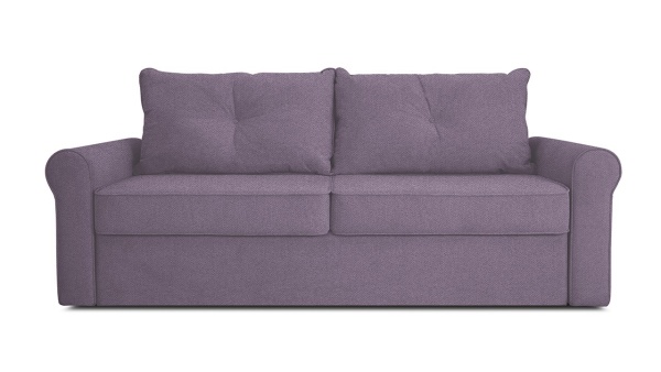 Диван «Синди» (Neo 09 (рогожка) фиолетовый)/Д-2400х Ш-1140х В-860мм