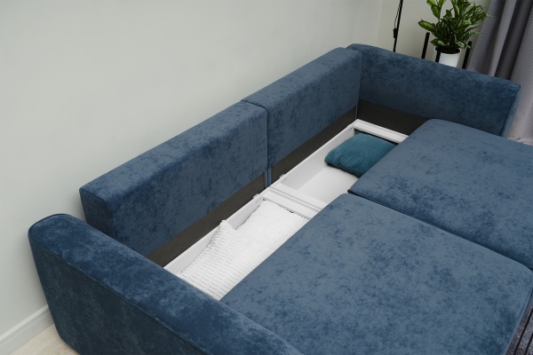 Диван еврокнижка Имир SE синий