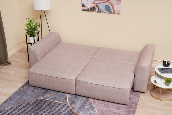 Диван еврокнижка Имир SE бежевый