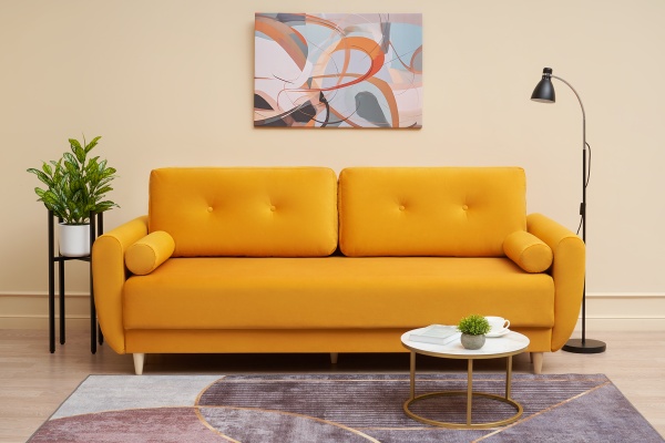 Диван пантограф Феба New желтый