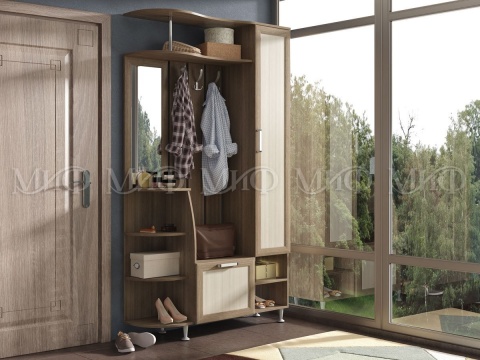 Прихожая Ксения-2/Разные Цвета (1,21х2,05х0,34)