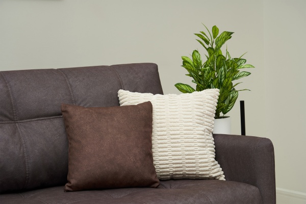 Диван еврокнижка Рон Loft серо-коричневый