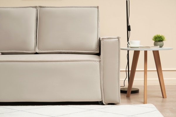 Диван выкатной Церра 2 светло-бежевый