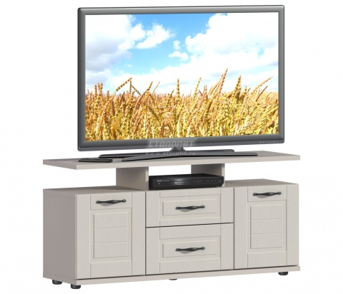 Тумба ТВ Сити СБ-2931 Бежевый Песок/Кофе/Ш-1190 X В-570 X Г-350 мм