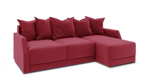 Диван Угловой Люксор Slim Т1 Разные Цвета/Д-2330 х Ш-1650 х В-830 мм