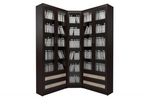 Книжный шкаф Мебелайн-39