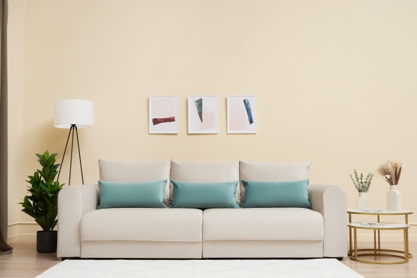 Диван еврокнижка Фива бежевый